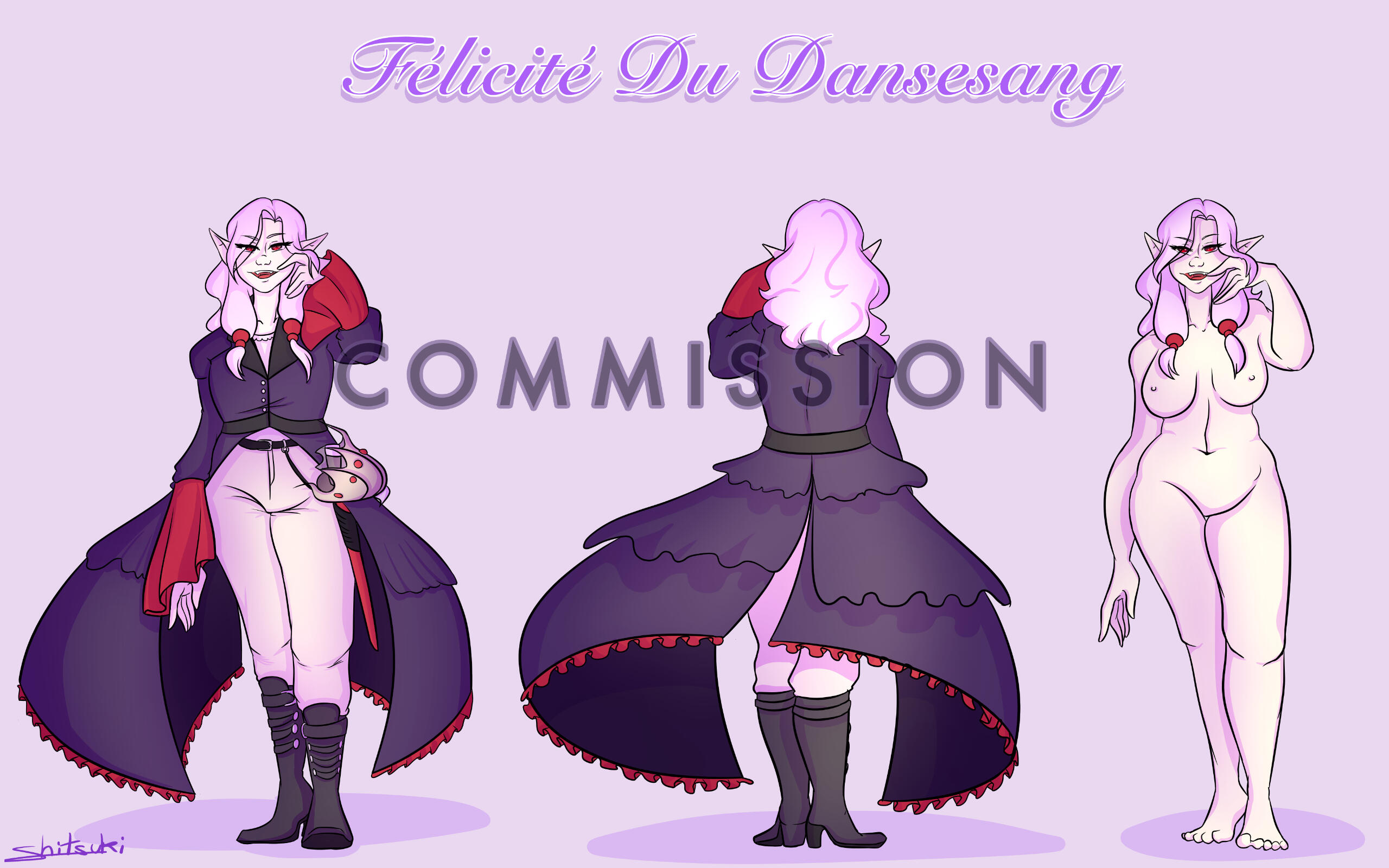 Ref 120€ (base + 1fullbody naked)